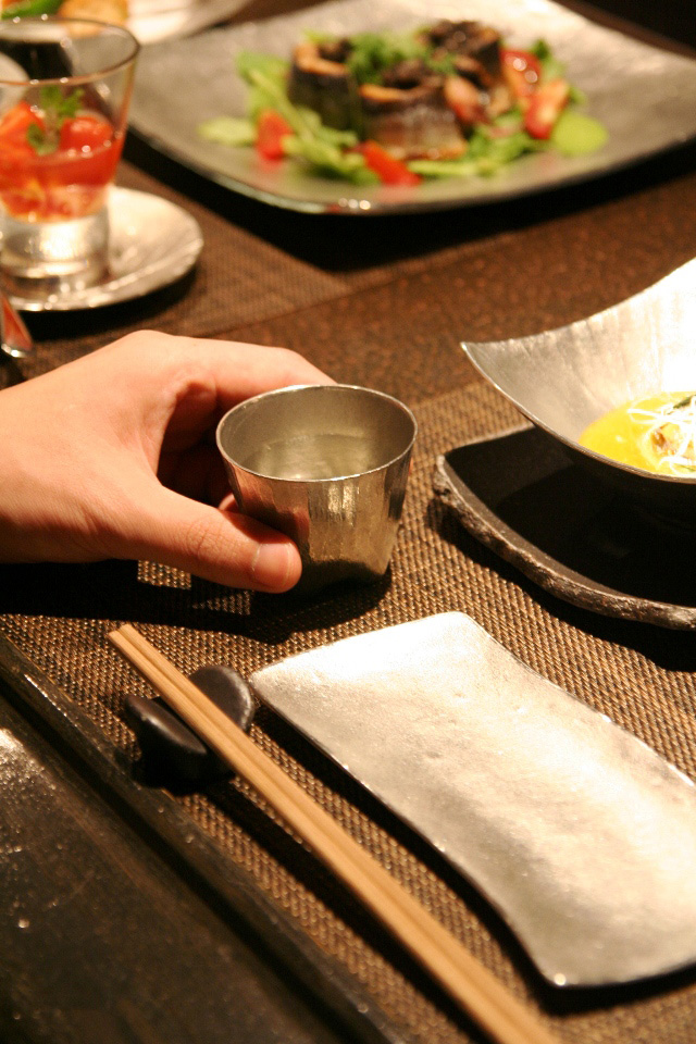 ぐい呑み｜ぐい飲み｜ぐいのみ｜錫｜錫器｜錫製｜酒器｜作家｜京都