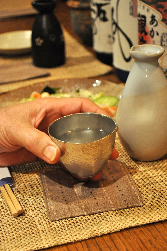 ぐい呑み｜ぐい飲み｜ぐいのみ｜錫｜錫器｜錫製｜酒器｜作家｜京都