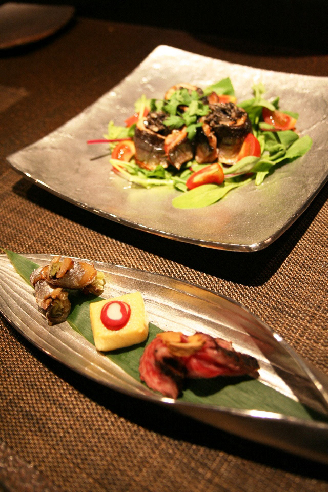 錫製和食器【笹巻長皿】作家「小泉均」