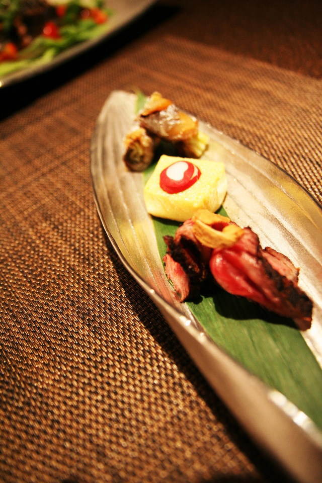 錫製和食器【笹巻長皿】作家「小泉均」