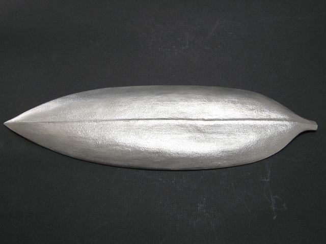 錫製和食器【笹長皿】作家「小泉均」