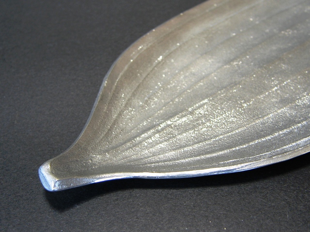 錫製和食器【笹長皿】作家「小泉均」